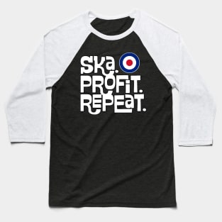 Ska Profit Repeat RAF Circle Mod Baseball T-Shirt